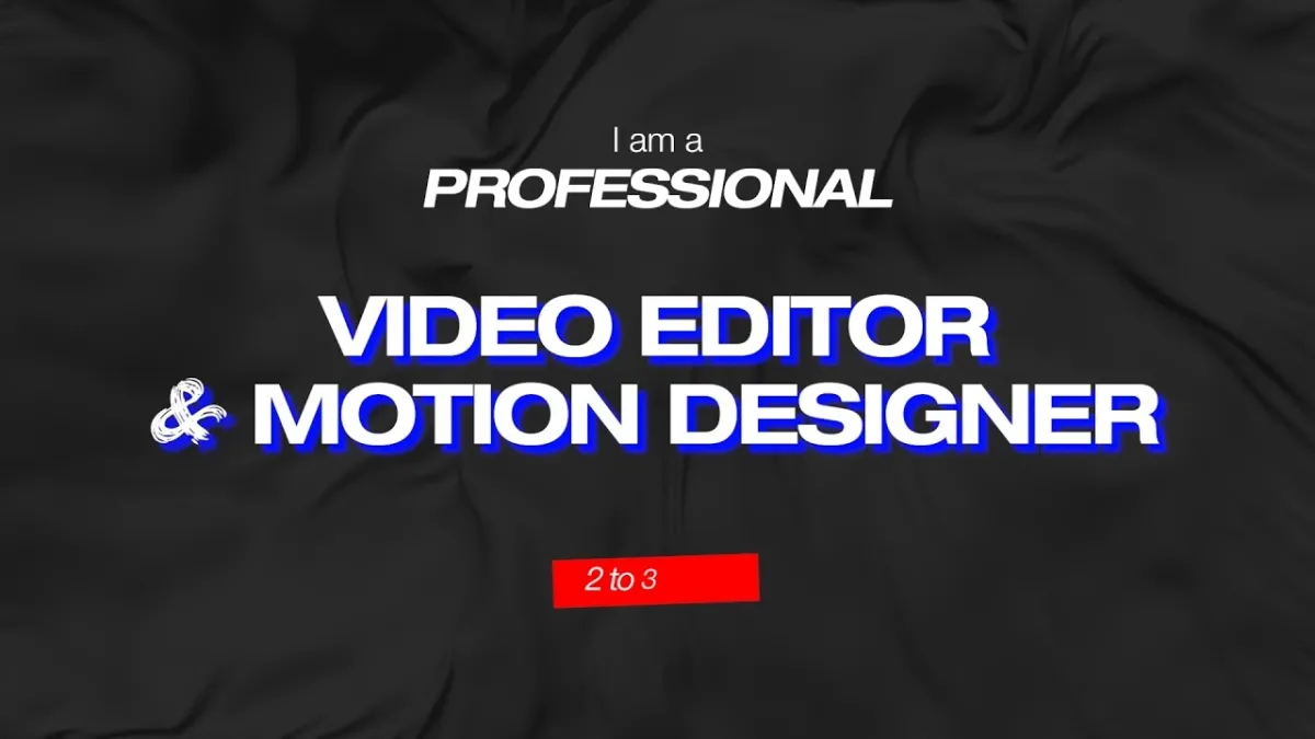 Edit your raw videos to Professional Videos for any social media platform.