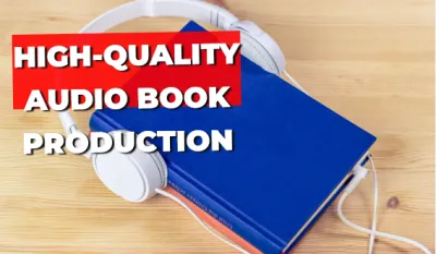 Produce high-quality audio books for your content