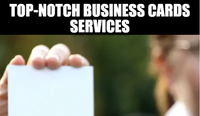 I will provide top-notch business cards services