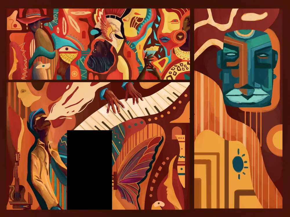 La Cena Mural Design