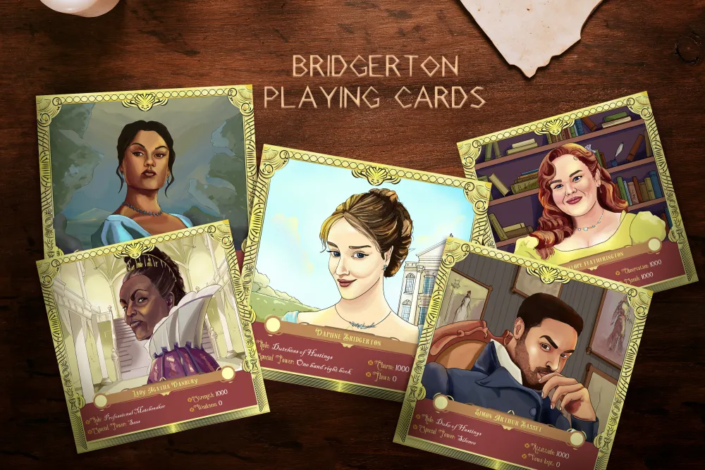 Bridgerton Playing Cards